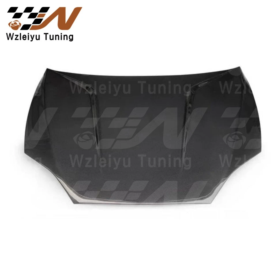 New Style Real Carbon Fiber Front Hood Bonnet Fit For Tesla Model S 16-20